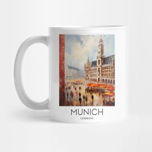 An Impressionist Painting of Munich - Germany Mug